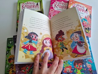 Lote 9 libros Anna Kadabra, Marcus Pocus y Polican