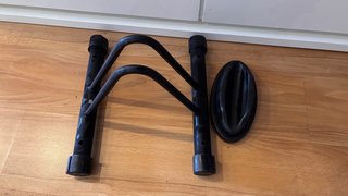 Soporte para bicicleta negro