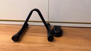 Soporte para bicicleta negro