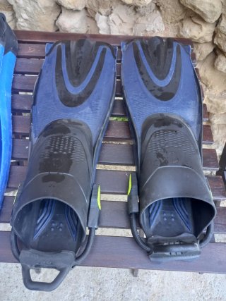 Aletas de buceo ajustables SCD 500 OH