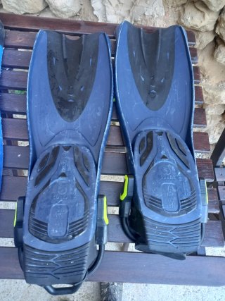Aletas de buceo ajustables SCD 500 OH