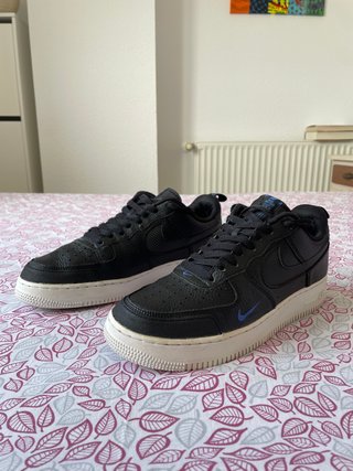Nike Air Force 1 Negras y Azules