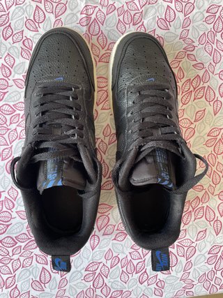 Nike Air Force 1 Negras y Azules