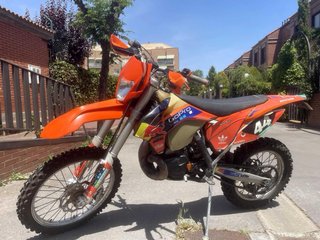 KTM 250 EXC 2 tiempos Naranja