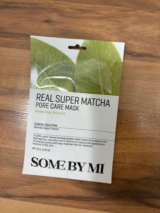 SOME BY MI Real Super Matcha Mascarilla Facial