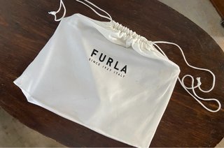 Furla pochette stampa floreale