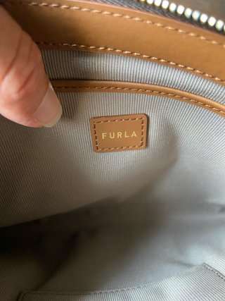 Furla pochette stampa floreale