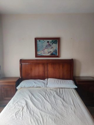 Cabecero de madera vintage