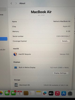 MacBook Air M1 URGE Negociable
