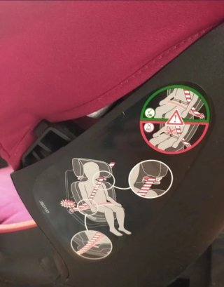 Silla de coche Bébé Confort roja