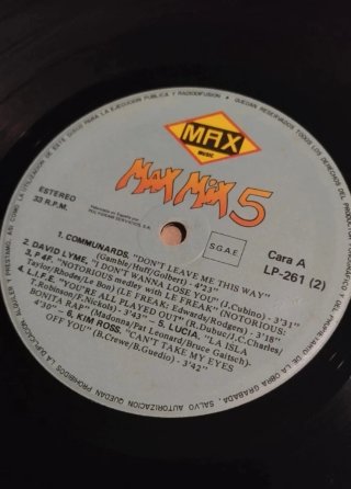 Lote Vinilos Max Mix