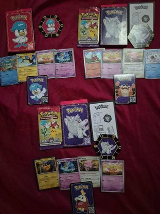 Lote Cartas Pokémon TCG McDonald's 2023 y 2024