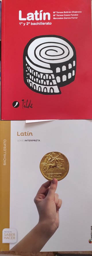 Libros de texto LATÍN, GRIEGO, CULTURA CLÁSICA.