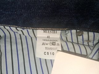 Pantalones vaqueros mujer Manitu Time Talla L