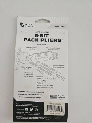 Wolf Tooth 8-Bit Pack Pliers Multi-Tool