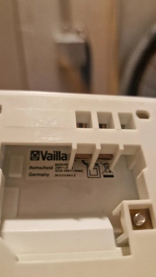 Termostato Digital Vaillant VRT 250 Caldera