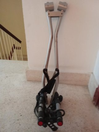 Portabicicletas para 2 bicicletas.En Azkoitia.