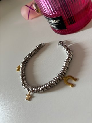 Bracciale donna con ciondoli portafortuna