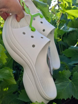 Sandalias Crocs Blancas