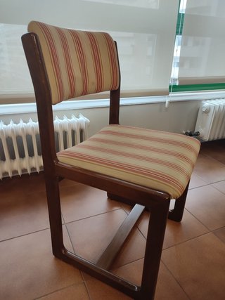 Silla madera