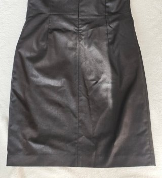 Vestido negro coctel/oficina Naf Naf L (40)