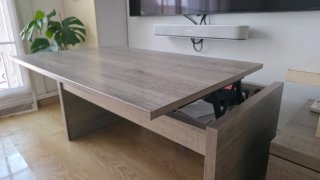 Mueble comedor y mesa auxiliar