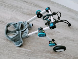 Silla de ruedas para perros pequeños-medianos