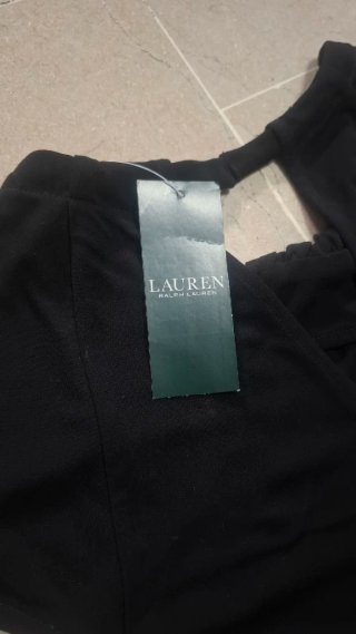 Vestido Negro Ralph Lauren Talla M