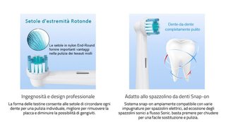 6 Testine ricambio spazzolino Oral B