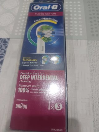 Cabezales Oral-B Floss Action x3