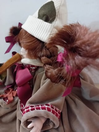 Bambola Collezione Thai Batik- Pinocchietta-34 cm