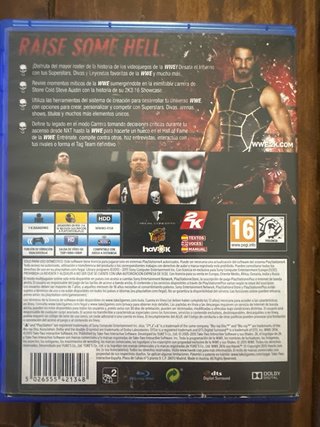 Juego PS4 WWE 2K16