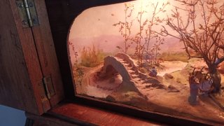 Antiguo Belén con luz y música