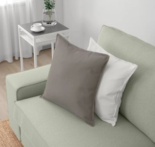 Fundas verde claro sofá 2P + chaiselongue Kivik
