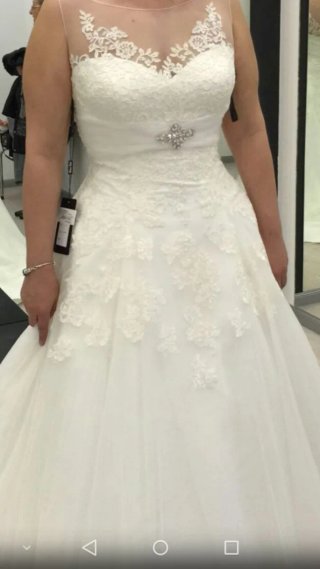 Vestido de Novia Encaje y Tul