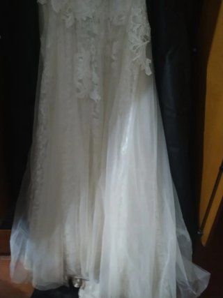 Vestido de Novia Encaje y Tul