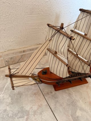 Maqueta Barco Madera Vintage Galeón Antiguo
