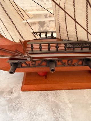 Maqueta Barco Madera Vintage Galeón Antiguo