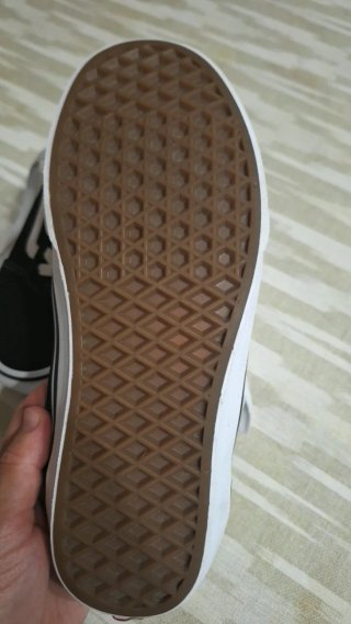 Zapatillas Vans Negras un uso