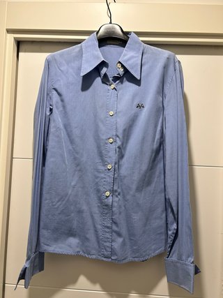 Camisa Thomas Burberry Mujer Azul
