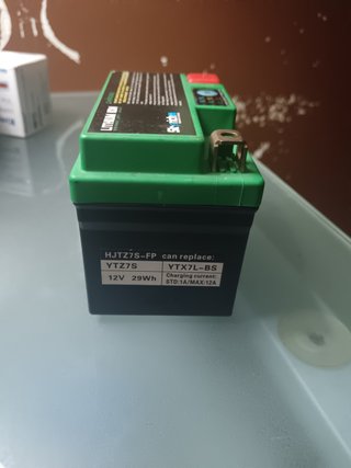Bateria litio moto