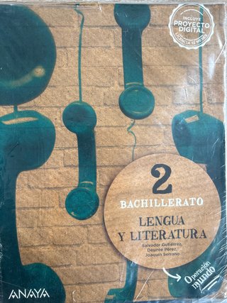Lengua y literatura, 2 Bachillerato, Operación ...