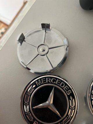 Tapas de llantas Mercedes Benz (4 unidades)