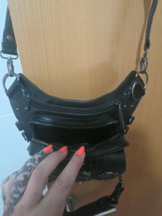 Bolso pernera motero
