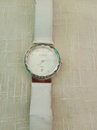 Orologio Skagen Donna Acciaio Bianco