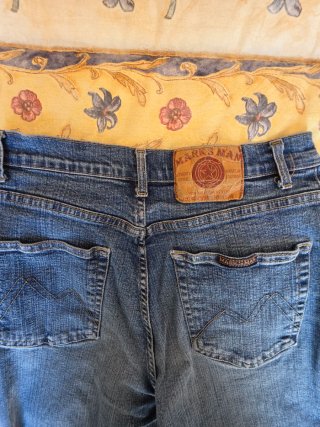 Pantalón vaquero Marks Man azul oscuro T40