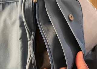 Bolsito bandolera Reebok azul/gris