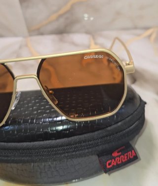 Gafas Carrera Doradas Marrones