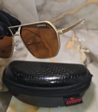 Gafas Carrera Doradas Marrones