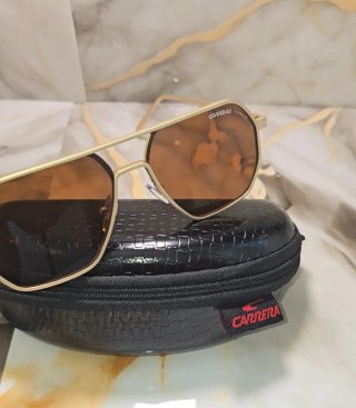 Gafas Carrera Doradas Marrones